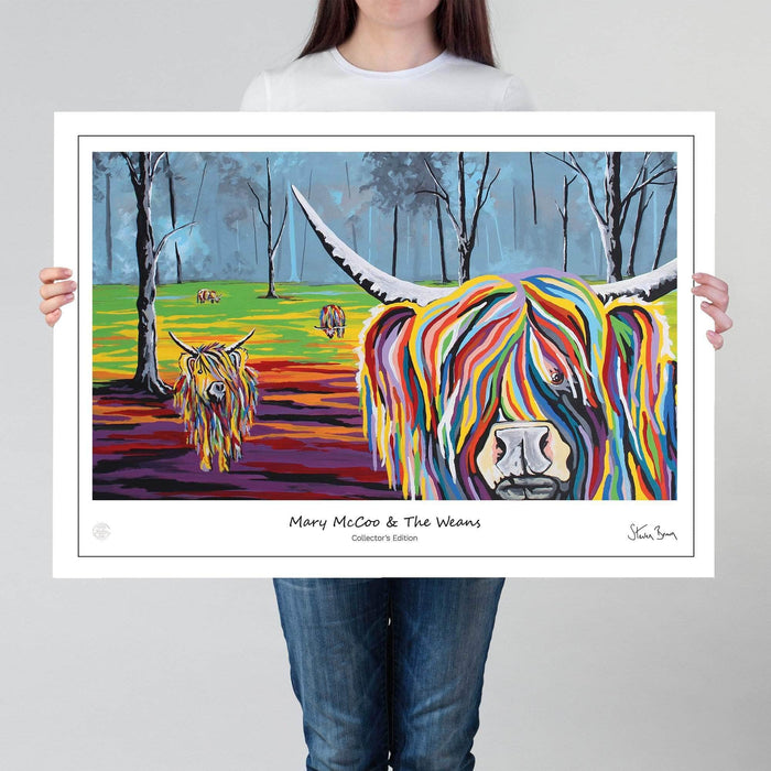 Mary McCoo & The Weans - Collector's Edition Prints