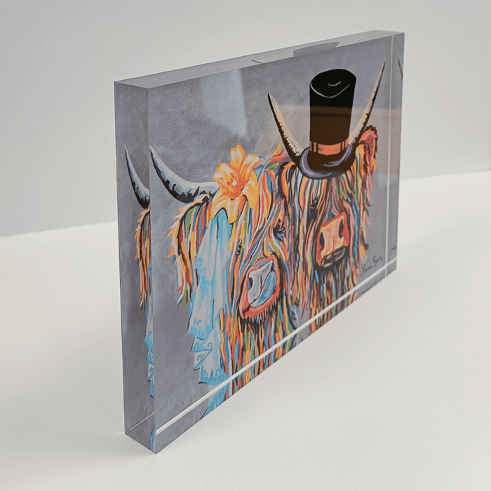 McHappily Ever After - Acrylic Art Block