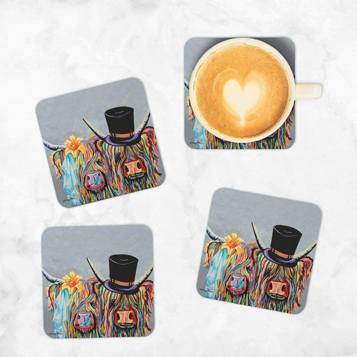 McHappily Ever After - Coasters Set of 4