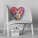 McLovin Her - Heart Cushion
