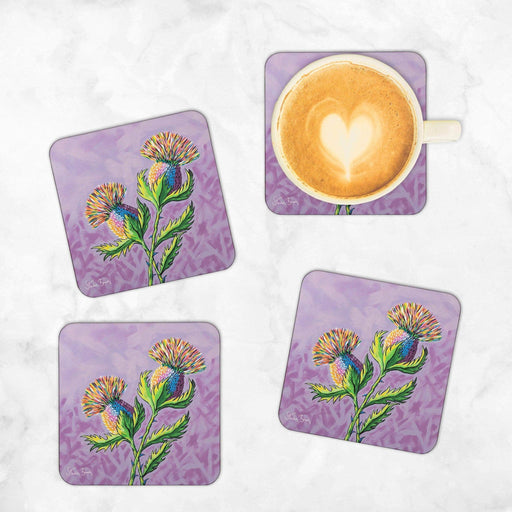 McThistles - Coasters Set of 4