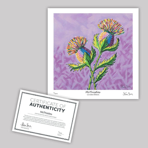 McThistles - Mini Limited Edition Print