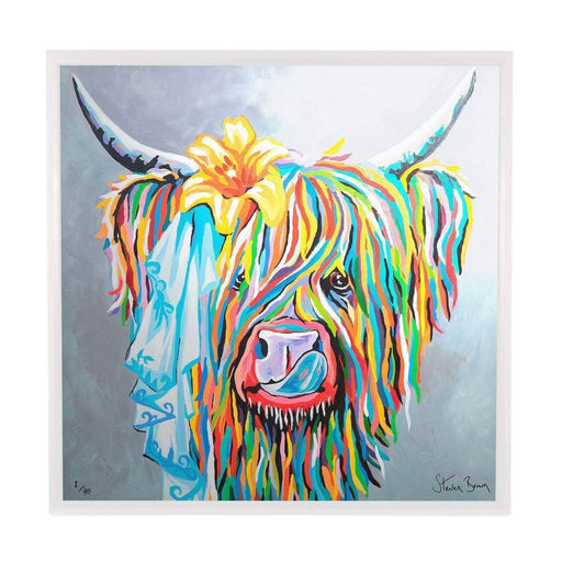 Mrs Toby Mori McCoo - Framed Limited Edition Aluminium Wall Art