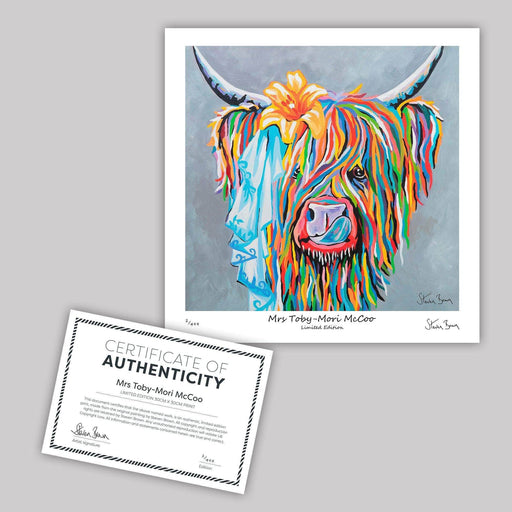 Mrs Toby Mori McCoo - Mini Limited Edition Print