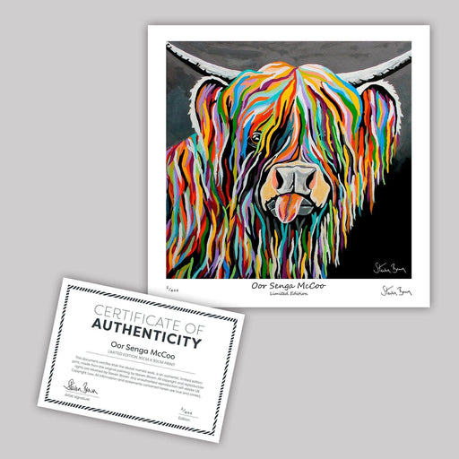 Oor Senga McCoo - Mini Limited Edition Print