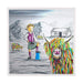 Oor Wullie & Big Tam McCoo - Framed Limited Edition Aluminium Wall Art