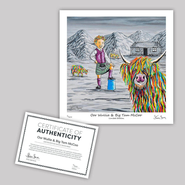POW(Pictures On Walls) 限定カタログ 2010 Oor Wullie & Big Tam McCoo Print | Steven Brown Art