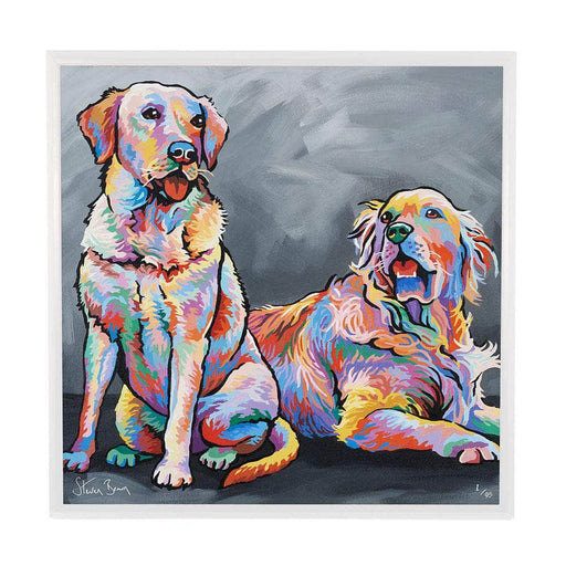 Paul & Linda McDug - Framed Limited Edition Aluminium Wall Art