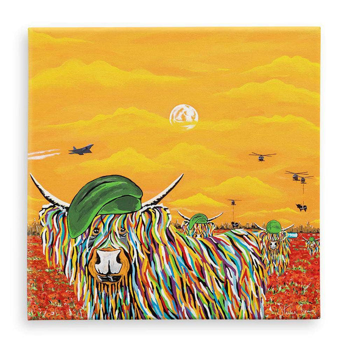 Private McCoo & The Troops - Canvas Prints