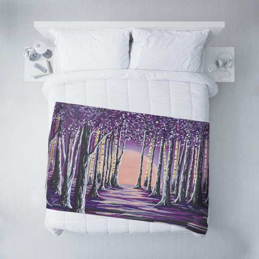 Purple Forest - Blanket