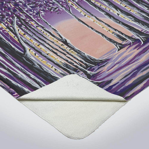 Purple Forest - Blanket