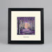 Purple Forest - Digital Mounted Print