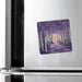 Purple Forest - Fridge Magnet
