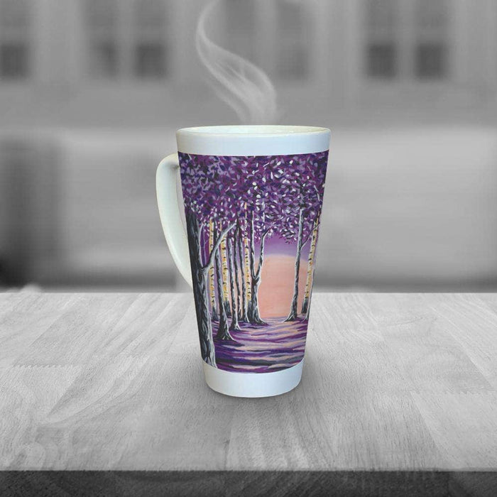 Purple Forest - Latte Mug