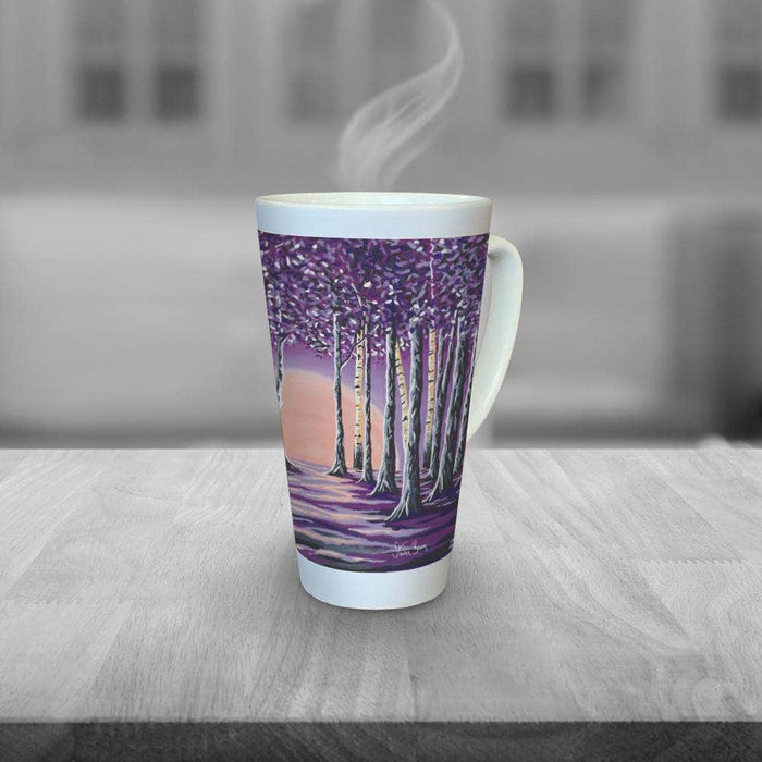 Purple Forest - Latte Mug