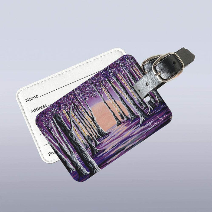 Purple Forest - Luggage Tag