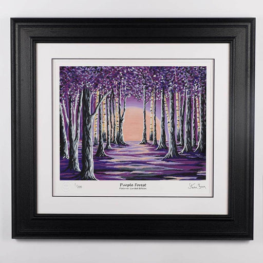Purple Forest - Platinum Limited Edition Prints