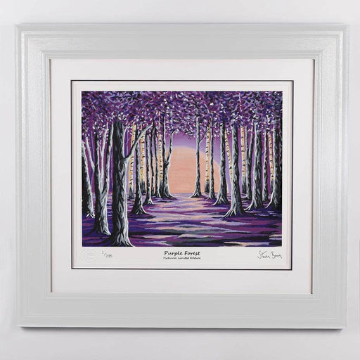 Purple Forest - Platinum Limited Edition Prints