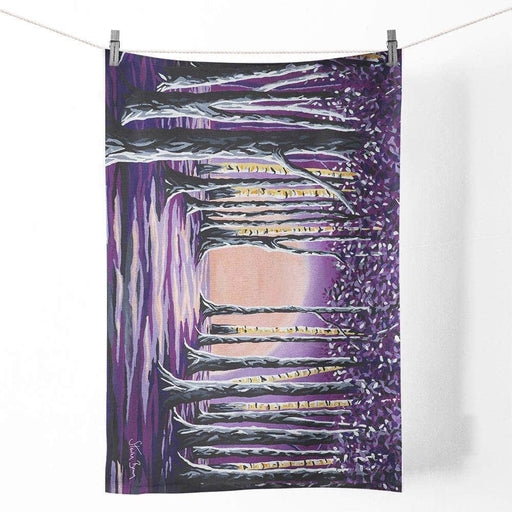 Purple Forest - Tea Towel