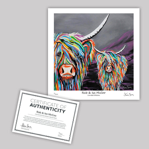 Rab & Isa McCoo - Mini Limited Edition Print