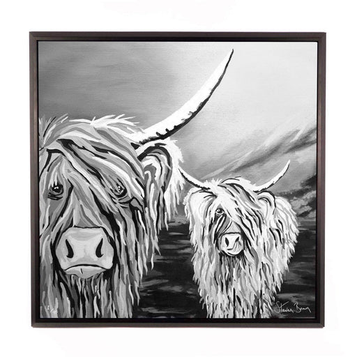 Rab & Isa McCoo The Noo - Framed Limited Edition Aluminium Wall Art