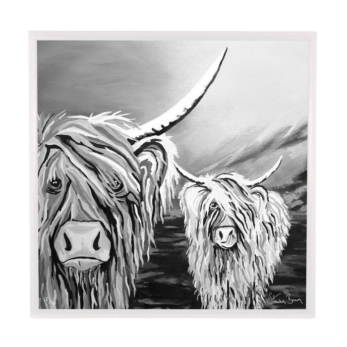 Rab & Isa McCoo The Noo - Framed Limited Edition Aluminium Wall Art