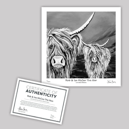 Rab & Isa McCoo The Noo - Mini Limited Edition Print