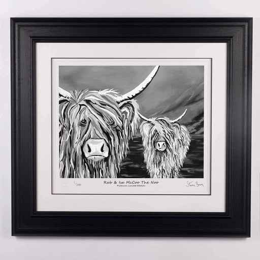 Rab & Isa McCoo The Noo - Platinum Limited Edition Prints