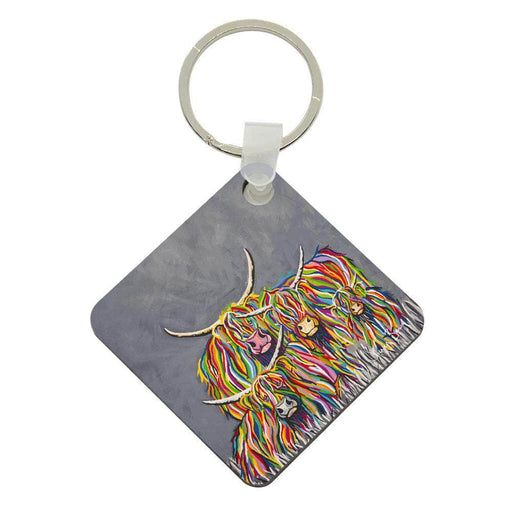Ross & Claire McCoo - Acrylic Keyring