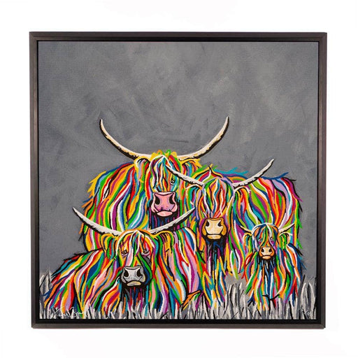 Ross & Claire McCoo - Framed Limited Edition Aluminium Wall Art