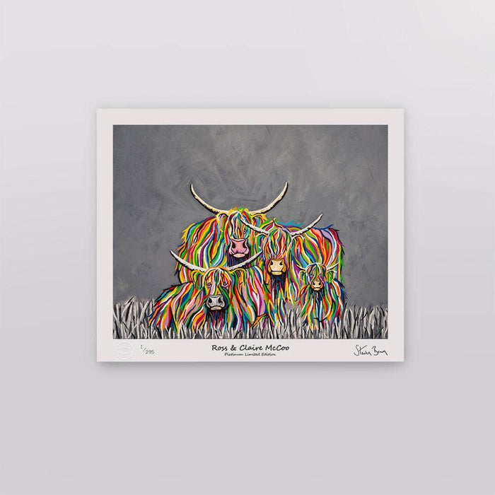 Ross & Claire McCoo - Platinum Limited Edition Prints