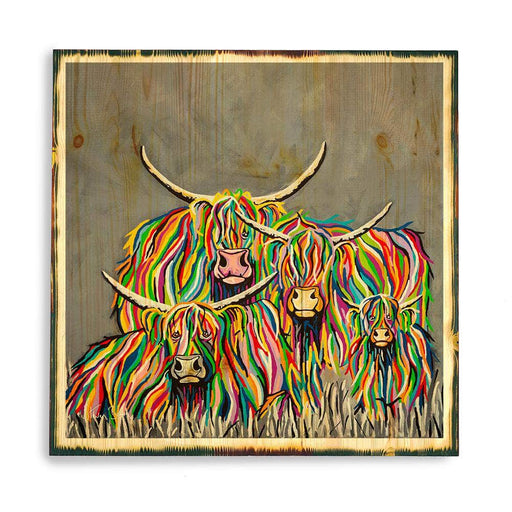 Ross & Claire McCoo - Wooden Print