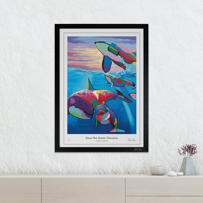 Save The Ocean Families - Collector's Edition Prints
