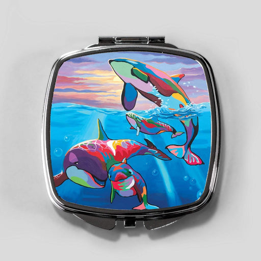 Save the Ocean Families - Cosmetic Mirror