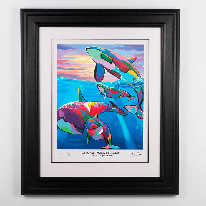 Save the Ocean Families - Platinum Limited Edition Prints