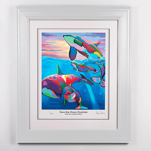 Save the Ocean Families - Platinum Limited Edition Prints
