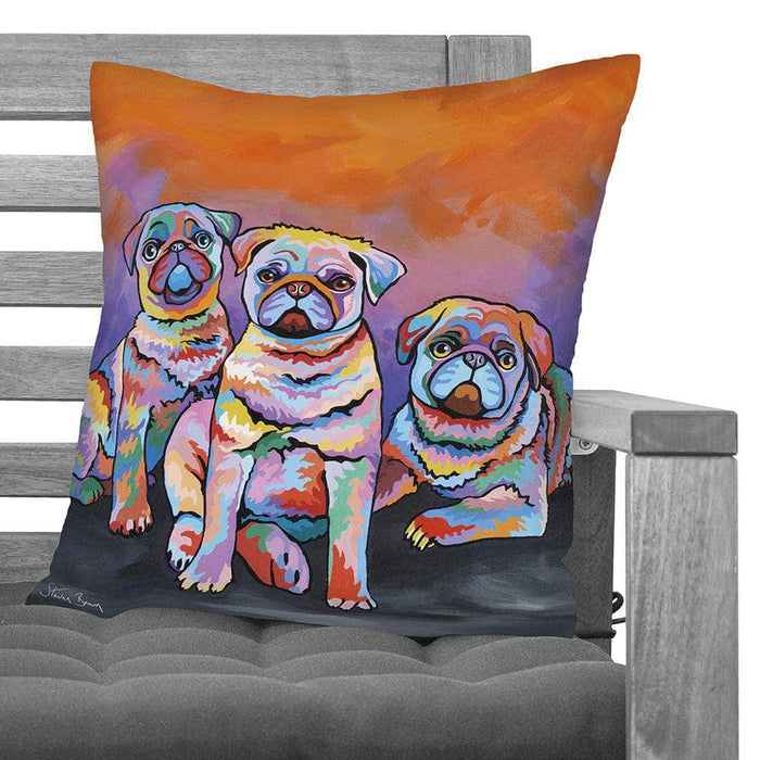 Scotty, Billy & Pugz McDug - Cushions