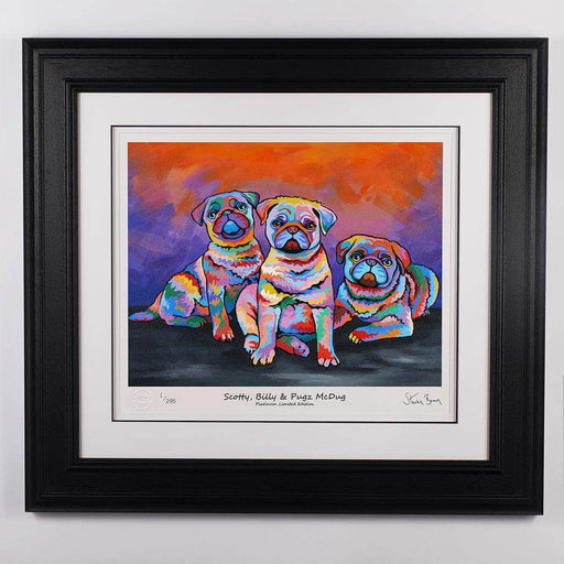 Scotty, Billy & Pugz McDug - Platinum Limited Edition Prints