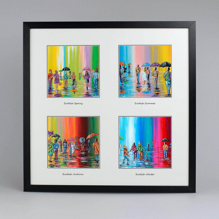 Seasons Collection - Quad Framed