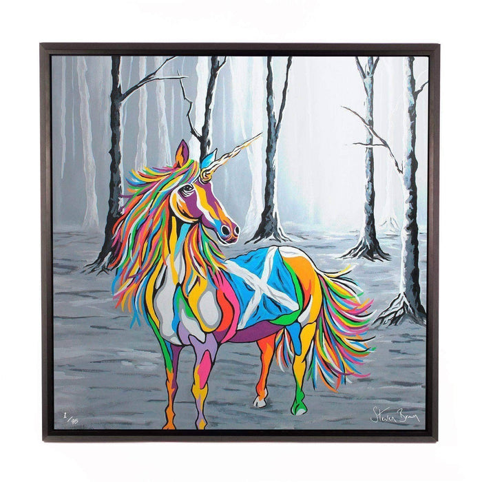 She Who is Brave - Framed Limited Edition Aluminium Wall Art