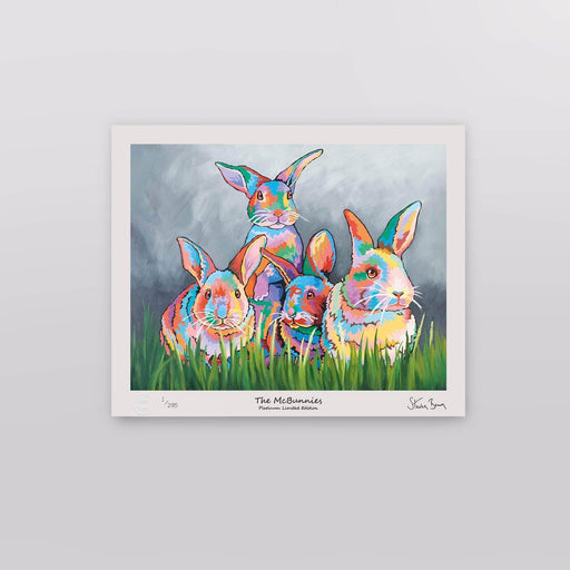 The McBunnies - Platinum Limited Edition Prints