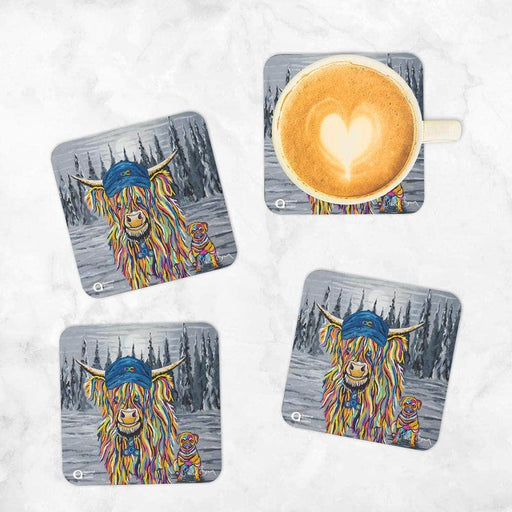Tommy McCoo - Coasters Set of 4
