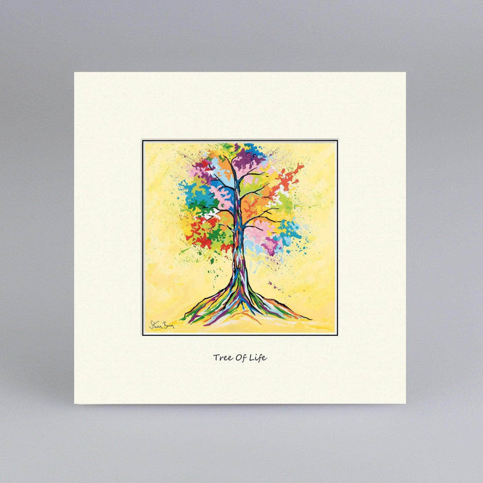 Tree Of Life - Digital Mounted Print