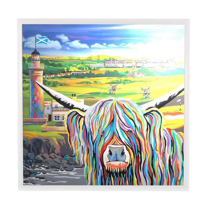 Turnberry McCoo - Framed Limited Edition Aluminium Wall Art