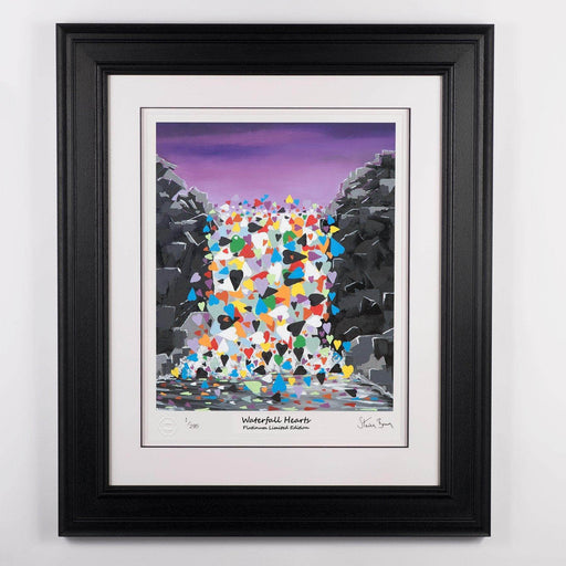 Waterfall Hearts - Platinum Limited Edition Prints