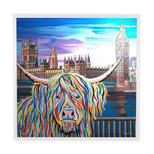 Wee Ben McCoo - Framed Limited Edition Aluminium Wall Art