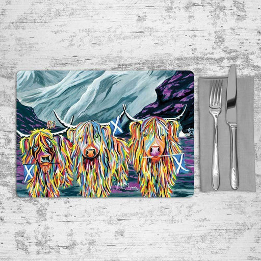 William, Rabbie & Wallace McCoo - Placemat