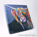 Highland Cow Canvas Heather McCoo by Steven Brown